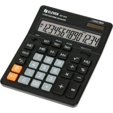 ELEVEN Калькулятор SDC-554S, 14-разрядный, черный