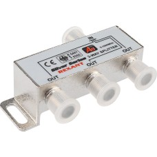 Делитель сигнала REXANT (05-6102) Делитель сигнала на 3 ТВ SILVER