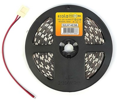 Лента светодиодная ECOLA S2LW14ESB 14.4W/m 12V IP20 10mm 2800K светодиодная лента на катушке 5м.