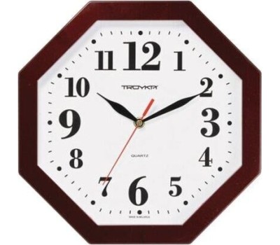 Часы настенные TROYKATIME ВОСЬМИУГОЛЬНИК КЛАССИКА 41431416