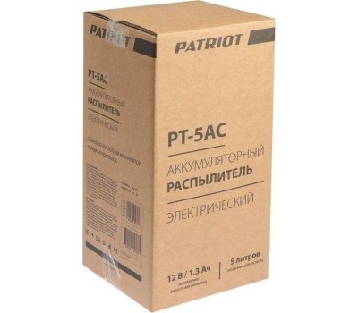 Опрыскиватель PATRIOT 755302540 PT 5AC Распылитель аккумуляторный