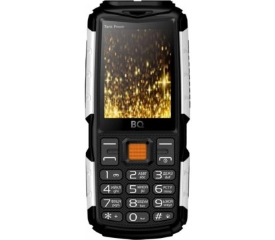 Телефон мобильный BQ 2430 Tank Power Black/Silver