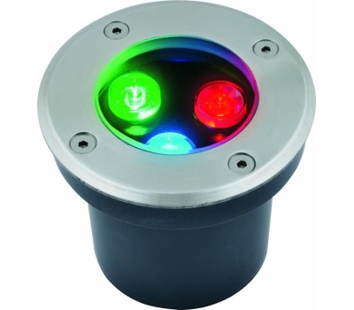 Светильник садово-парковый UNIEL (UL-00006818) ULU-B10A-3W/RGB IP67 GREY