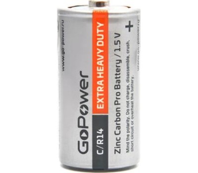 Элементы питания GOPOWER (00-00015596) Extra Heavy Duty C / R14