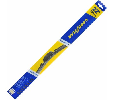 Щетка стеклоочистителя GOODYEAR GY000442 PREMIUM 22''/55см бескаркасная