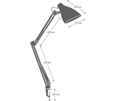 Светильник CAMELION (13880) KD-335 C07 желтый