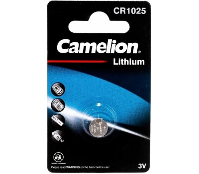 Элементы питания CAMELION (5228) CR1025-BP1B