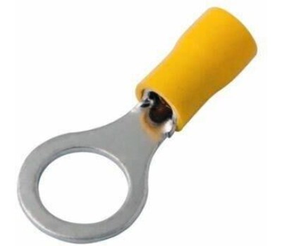 REXANT (08-0055) НКИ 6.0-10/НКИ5,5-10, O10.5 ММ 4-6 ММ2, ЖЕЛТЫЙ