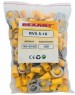 REXANT (08-0055) НКИ 6.0-10/НКИ5,5-10, O10.5 ММ 4-6 ММ2, ЖЕЛТЫЙ