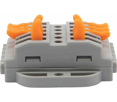 REXANT (07-6265-4) СМК 5-ТИ ПРОВОДНАЯ С МОНТАЖНОЙ ПЛОЩАДКОЙ 0,08-4 ММ2 ПРОХОДНАЯ, СЕРАЯ