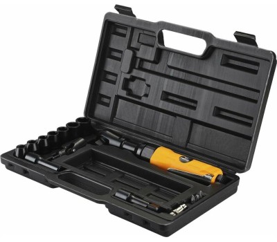 Пневматическая трещотка DEKO DKPT03 SET 3 в чемодане с набором 15 предметов 018-1103