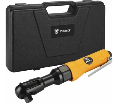 Пневматическая трещотка DEKO DKPT03 SET 3 в чемодане с набором 15 предметов 018-1103