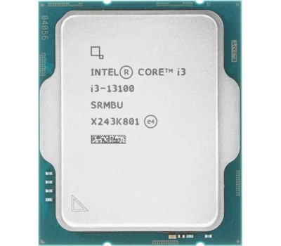 INTEL CPU Core i3-13100 Raptor Lake OEM {3.4GHz, 12MB, UHD Graphics 730, LGA1700}