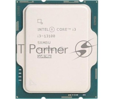 INTEL CPU Core i3-13100 Raptor Lake OEM {3.4GHz, 12MB, UHD Graphics 730, LGA1700}