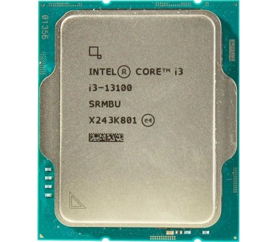 INTEL CPU Core i3-13100 Raptor Lake OEM {3.4GHz, 12MB, UHD Graphics 730, LGA1700}