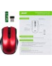 ACER OMR032 черный/красный (ZL.MCEEE.009)