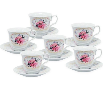 посуда POMIDORO POMI D'ORO P115139 Debora Чайный набор, 12 предметов
