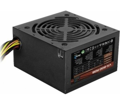 Блок питания AEROCOOL Блок питания 800W VX PLUS 800W (ATX, 20+4 pin, 120mm fan, PCI-E 6+2Px4, 6xSATA) (VX PLUS 800 RGB)