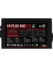Блок питания AEROCOOL Блок питания 800W VX PLUS 800W (ATX, 20+4 pin, 120mm fan, PCI-E 6+2Px4, 6xSATA) (VX PLUS 800 RGB)