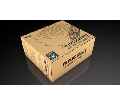 Блок питания AEROCOOL Блок питания 800W VX PLUS 800W (ATX, 20+4 pin, 120mm fan, PCI-E 6+2Px4, 6xSATA) (VX PLUS 800 RGB)