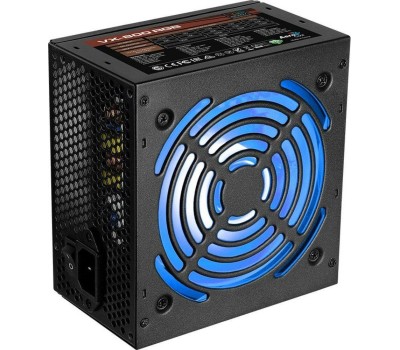 Блок питания AEROCOOL Блок питания 800W VX PLUS 800W (ATX, 20+4 pin, 120mm fan, PCI-E 6+2Px4, 6xSATA) (VX PLUS 800 RGB)