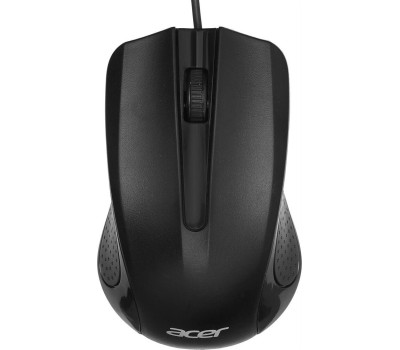 Мышь ACER OMW010 черный оптическая (1200dpi) USB (3but)