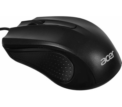 Мышь ACER OMW010 черный оптическая (1200dpi) USB (3but)