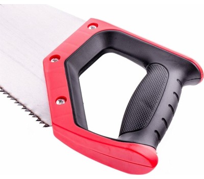 Ножовка MATRIX Ножовка по дереву, 400 мм, зуб 2D, каленый крупный зуб 5-6 TPI, двухкомпонентная рукоятка