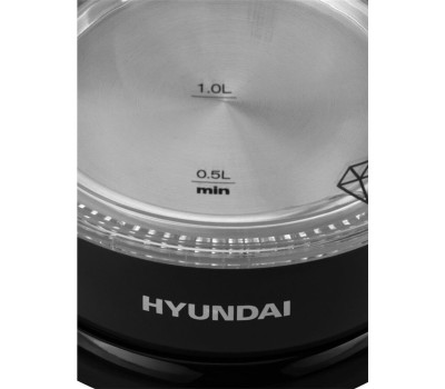 Чайник электрический HYUNDAI HYK-G2011 (1.7л. стекло)