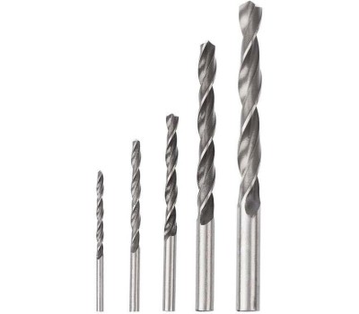 Сверло KRANZ (KR-91-0632) Набор сверл по металлу, (HSS) диаметр 4,0-10,0мм, 5 шт.