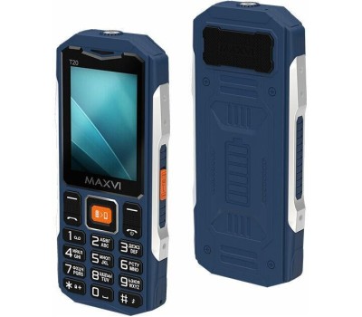 Телефон мобильный MAXVI T20 Blue