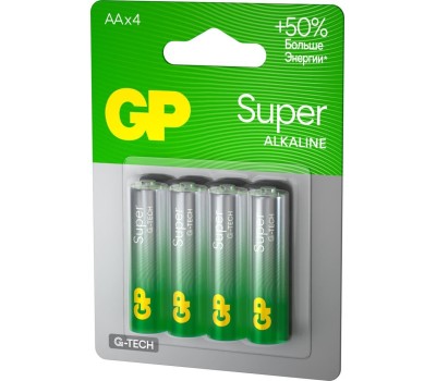 Алкалиновая батарейка GP (1222) 15AA21-2CRSBC4