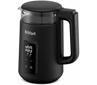 Чайник электрический KITFORT Чайник электрический КТ-6714, 1.7л, стекло