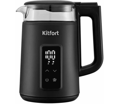 Чайник электрический KITFORT Чайник электрический КТ-6714, 1.7л, стекло