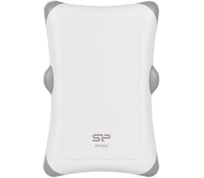 SILICON POWER 2ТБ Внешний диск HDD Armor A30 SP020TBPHDA30S3W, USB 3.0, белый