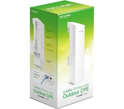 TP-LINK SMB TP-Link CPE210 Уличная точка доступа Wi-Fi N300 с коэффициентом усиления 9 дБи