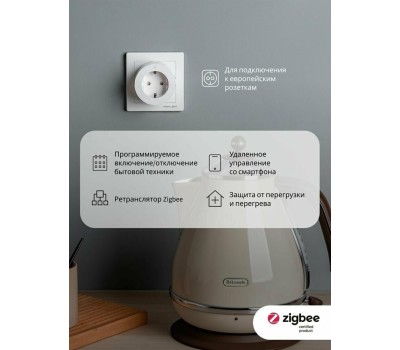 AQARA Умная розетка Smart Plug EU белый [sp-euc01]