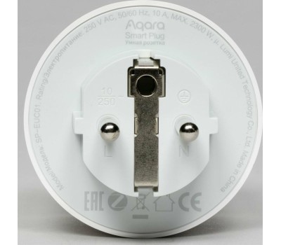 AQARA Умная розетка Smart Plug EU белый [sp-euc01]