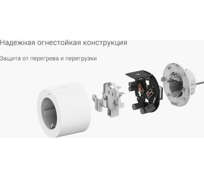 AQARA Умная розетка Smart Plug EU белый [sp-euc01]