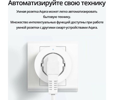 AQARA Умная розетка Smart Plug EU белый [sp-euc01]