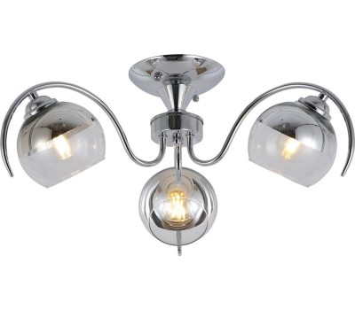 освещение HIPER Люстра H217-3, 3 х 60 Вт, хром/прозрачный