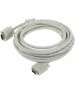 NINGBO Кабель VGA CAB016S, VGA (m) - VGA (m), ферритовый фильтр , круглое, 5м, серый