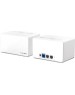 MERCUSYS Бесшовный Mesh роутер Halo H90X(2-pack), Wi-Fi 6, AX6000, 2.4/5ГГц, 2 WAN/LAN, белый, 2 шт. в комплекте
