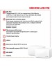 MERCUSYS Бесшовный Mesh роутер Halo H90X(2-pack), Wi-Fi 6, AX6000, 2.4/5ГГц, 2 WAN/LAN, белый, 2 шт. в комплекте