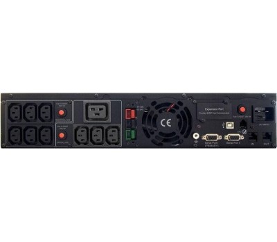 ИБП CYBERPOWER ИБП PR3000ELCDRT2U {Line-Interactive, 3000VA/2700W USB/RS-232/Dry/EPO/SNMPslot/RJ11/45/ВБМ (9 С13, 1 C19) 12В/9 Ач х 4}