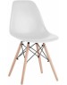 Стул BRABIX Комплект стульев Eames CF-010, 4шт, на ножках, белый [532630]