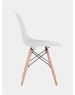 Стул BRABIX Комплект стульев Eames CF-010, 4шт, на ножках, белый [532630]