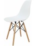 Стул BRABIX Комплект стульев Eames CF-010, 4шт, на ножках, белый [532630]