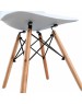 Стул BRABIX Комплект стульев Eames CF-010, 4шт, на ножках, белый [532630]