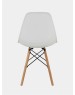Стул BRABIX Комплект стульев Eames CF-010, 4шт, на ножках, белый [532630]